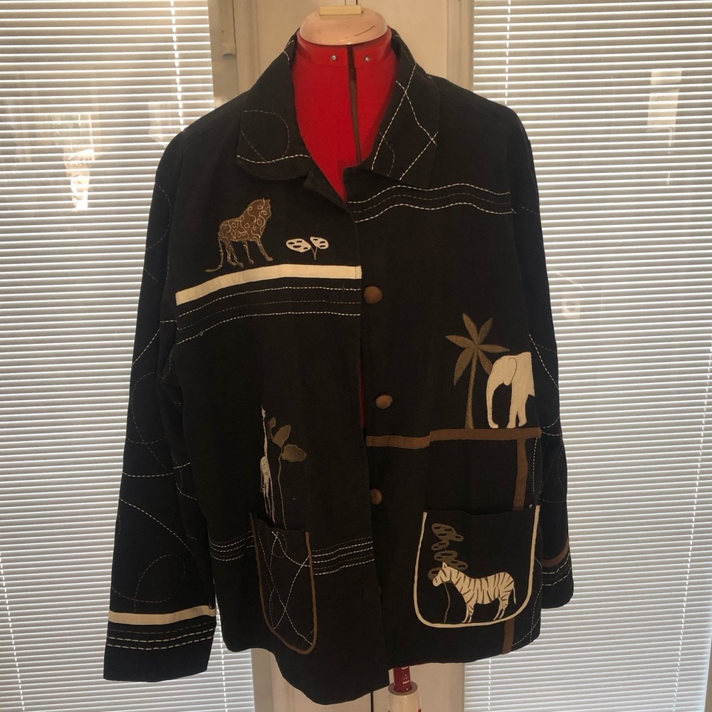 Vintage C.J Banks Black Jacket